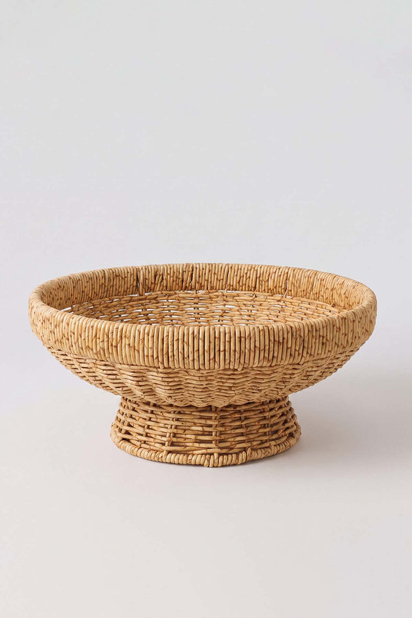 Hasır Ayaklı Rattan Meyvelik 28 cm