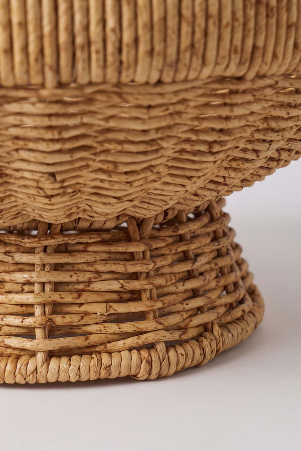 Hasır Ayaklı Rattan Meyvelik 28 cm