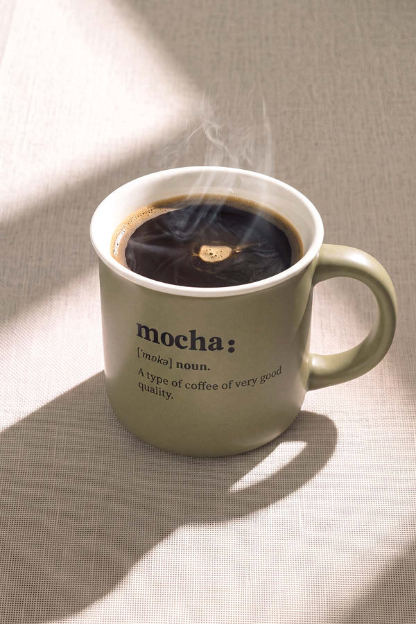 Mocha Mottolu Lory Porselen Kupa 380 ml