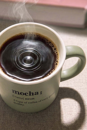 Mocha Mottolu Lory Porselen Kupa 380 ml
