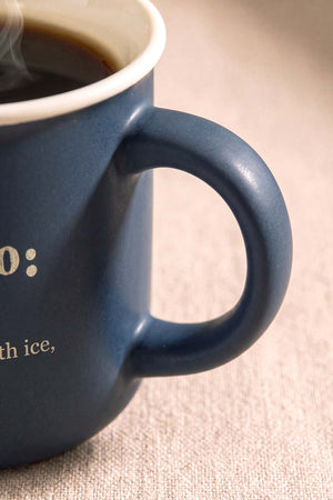 Americano Mottolu Lory Porselen Kupa 380 ml