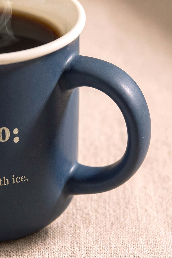 Americano Mottolu Lory Porselen Kupa 380 ml
