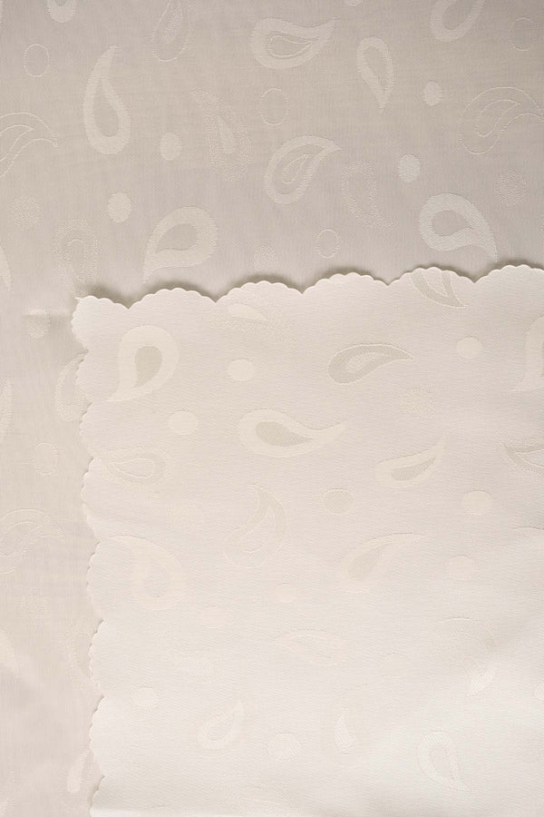 Krem Damla Desen Dertsiz Leke Tutmaz Masa Örtüsü 160x220 cm