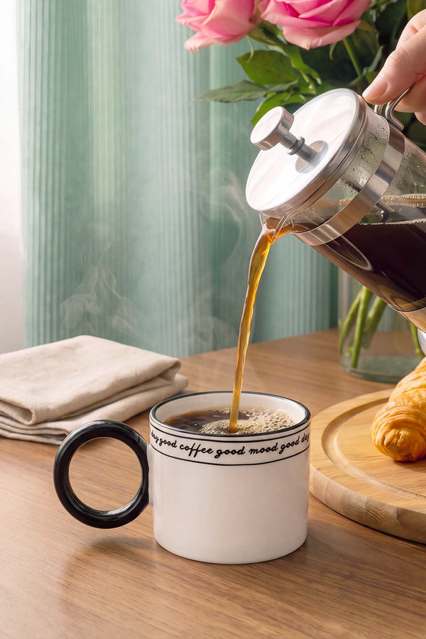 Good Mood Coffee Halka Kulplu Kupa 270 ml