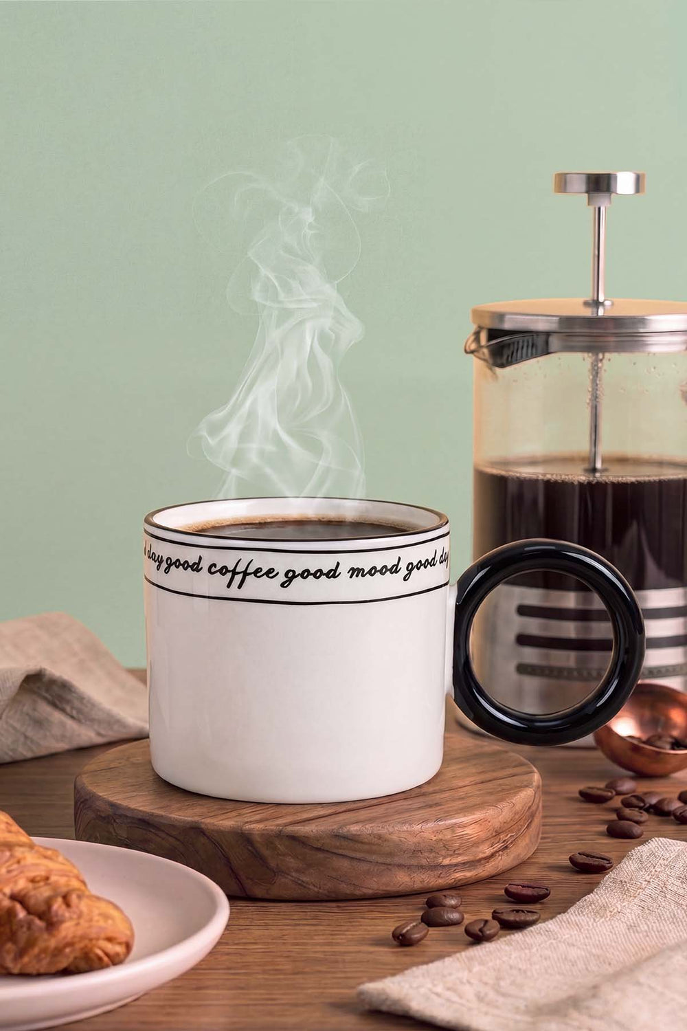 Good Mood Coffee Halka Kulplu Kupa 270 ml