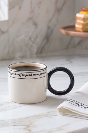 Good Mood Coffee Halka Kulplu Kupa 270 ml