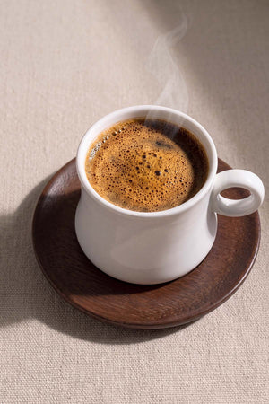 Kahverengi 6 Kişilik Bambu Fincan Takımı – 12 Parça