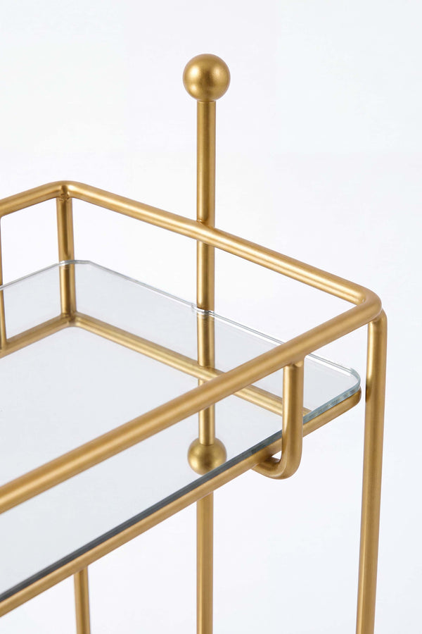 Gold 2 Katlı Banyo Organizer Tezgâh Üstü Düzenleyici