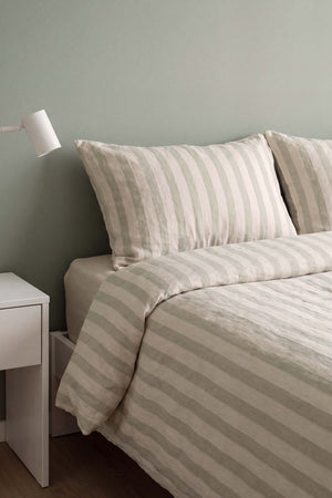 Green Wood %100 Pamuklu Çift Kişilik Nevresim Takımı - 4 Parça