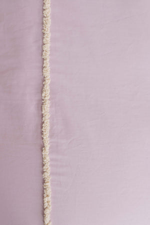Frange Violet %100 Pamuklu Çift Kişilik Nevresim Takımı - 4 Parça