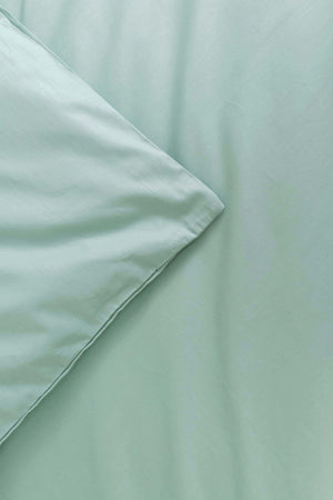 Daisy Mint %100 Pamuklu Çift Kişilik Nevresim Takımı - 4 Parça