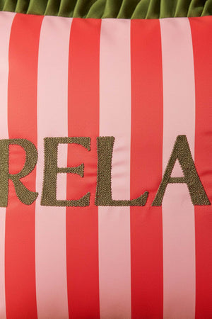 Relax Nakışlı Dekoratif Kırlent Kılıfı