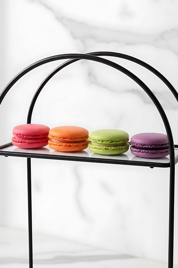 Siyah 2 Katlı Çok Amaçlı Düzenleyici & Sunum Standı