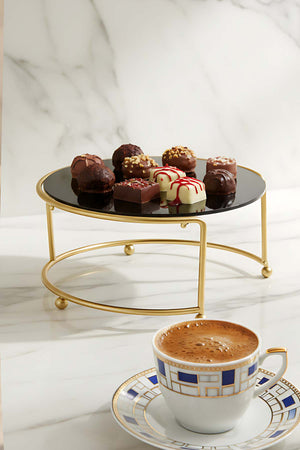 Gold Küçük Boy Metal Sunumluk