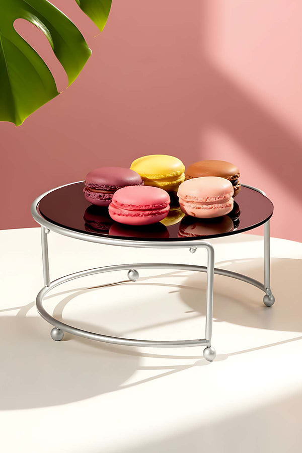 Silver Küçük Boy Metal Sunumluk