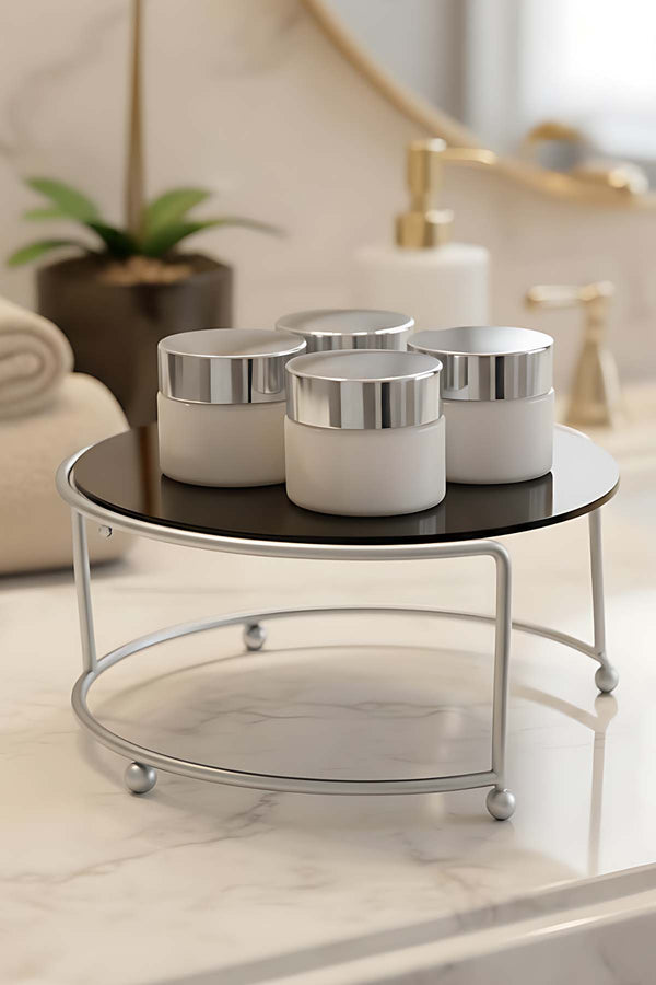 Silver Küçük Boy Metal Sunumluk