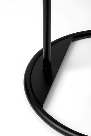 Siyah Renk Metal Dikey Havluluk