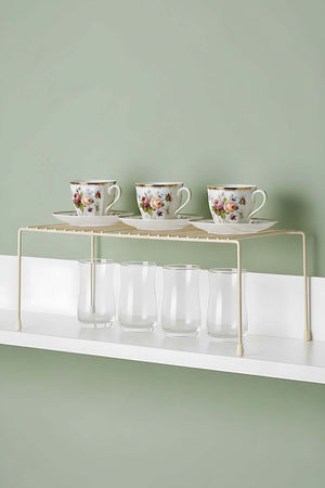 Krem Çok Amaçlı Dolap İçi Düzenleyici