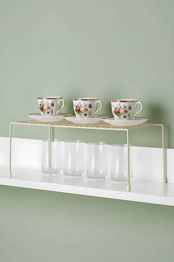 Krem Çok Amaçlı Dolap İçi Düzenleyici