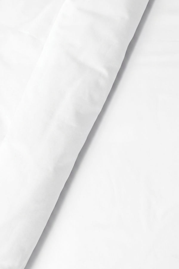 Soft Beyaz %100 Pamuklu Ranforce Çift Kişilik Nevresim Takımı – 4 Parça