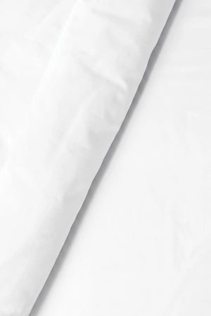 Soft Beyaz %100 Pamuklu Ranforce Çift Kişilik Nevresim Takımı – 4 Parça