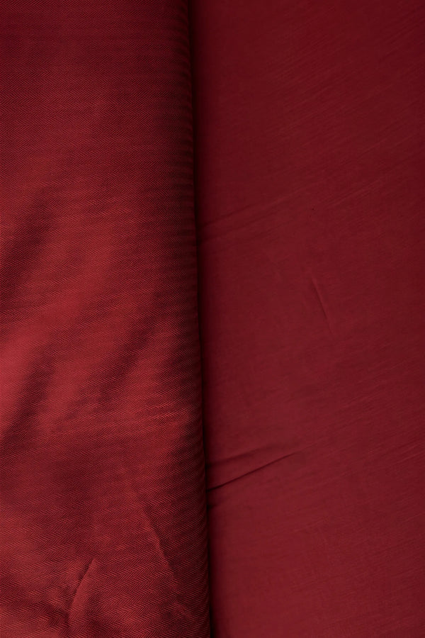Bordo Tensel Craft Çift Kişilik Nevresim Takımı – 4 Parça – görsel 5