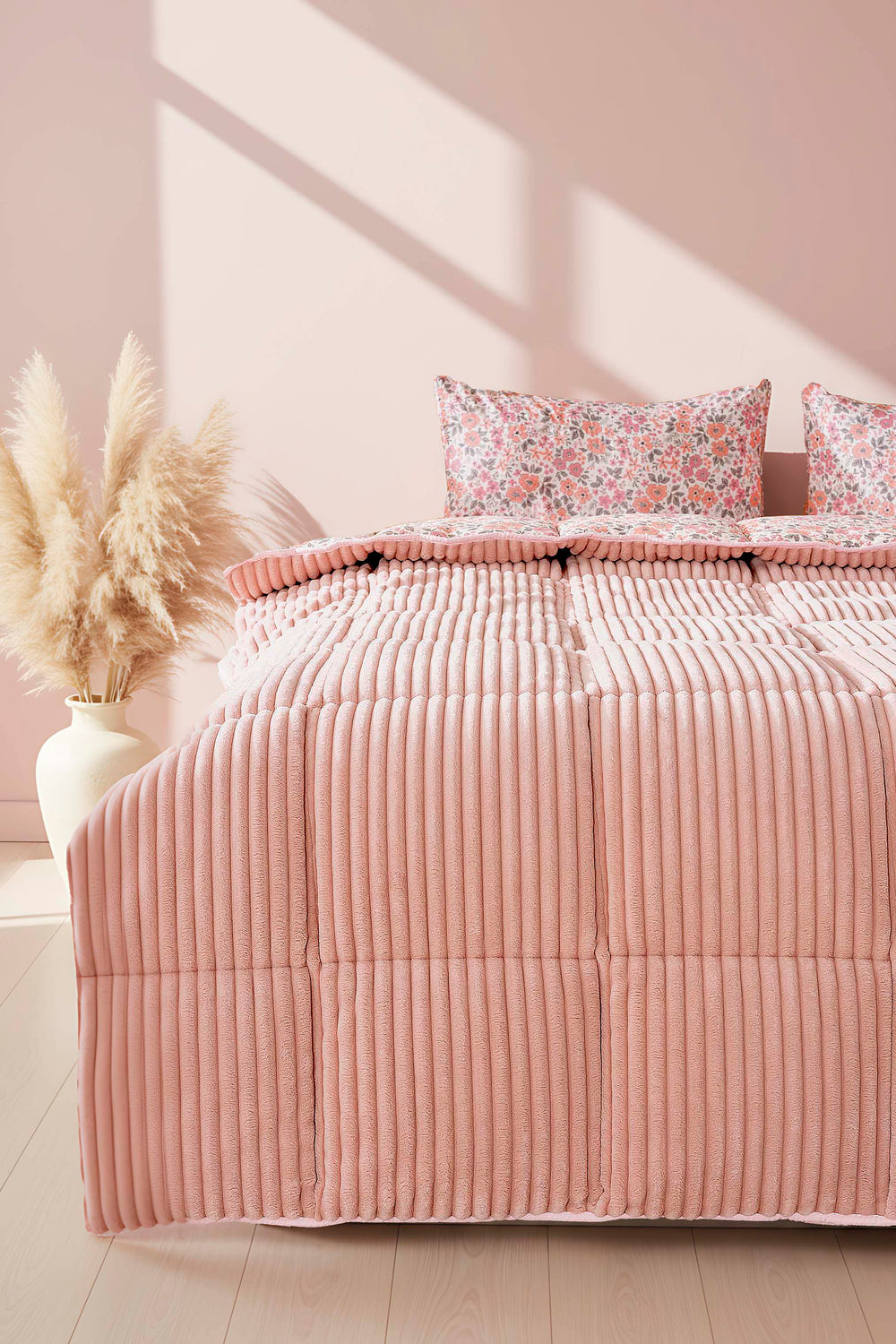 Pembe Bahar Outlet Çift Kişilik Tresa Uyku & Çeyiz Seti