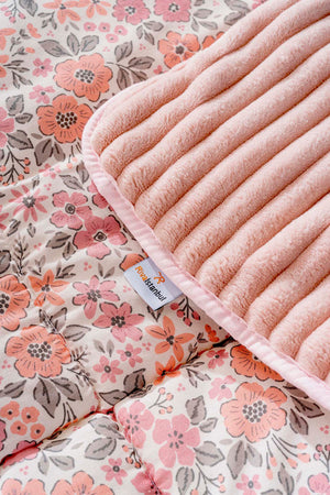 Pembe Bahar Outlet Tek Kişilik Tresa Uyku Seti
