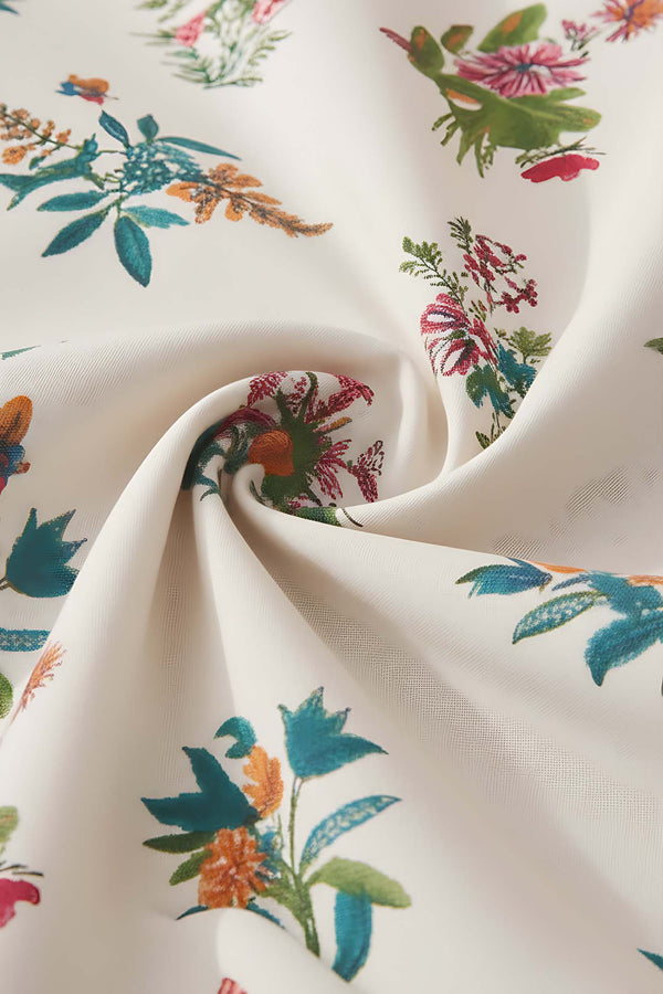 Bianca Çift Kişilik Naturel İpeksi Nevresim Takımı