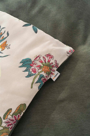 Bianca Çift Kişilik Naturel İpeksi Nevresim Takımı