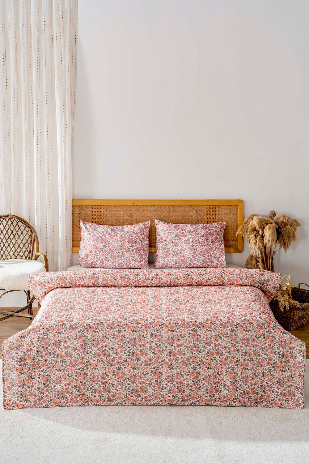 Botanical Çift Kişilik Baskılı Pike 200 x 220 cm