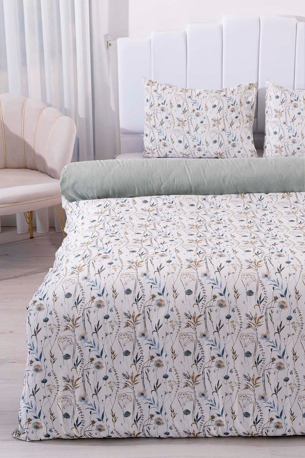 Gardenya Çift Kişilik Nevresim Takımı Pamuklu