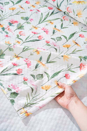 Botanical Çift Kişilik Baskılı Pike 200 x 220 cm