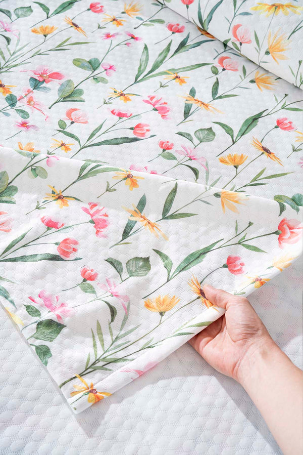 Botanical Çift Kişilik Baskılı Pike 200 x 220 cm