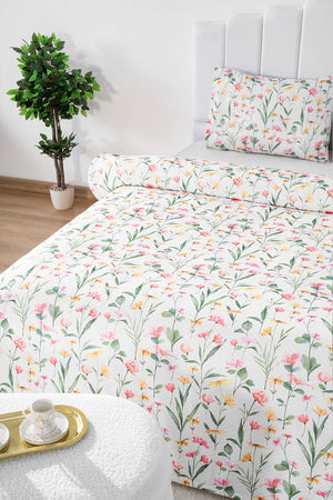 Botanical Çift Kişilik Baskılı Pike 200 x 220 cm