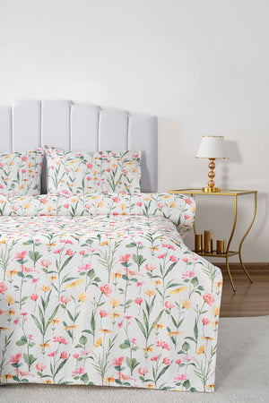 Botanical Çift Kişilik Baskılı Pike 200 x 220 cm