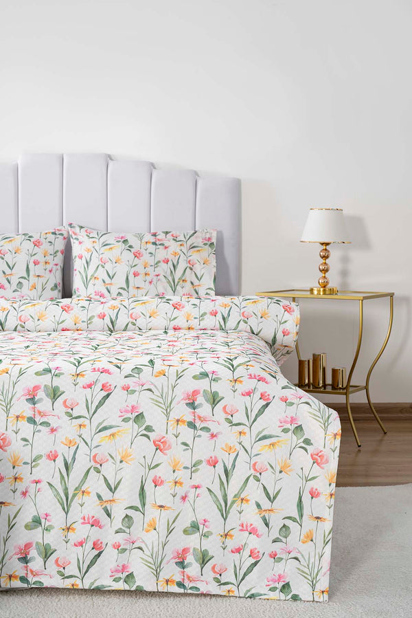Botanical Çift Kişilik Baskılı Pike 200 x 220 cm