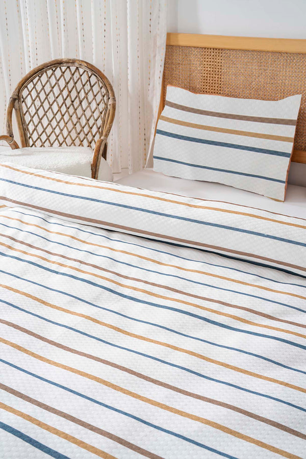 Etnik Saray Çift Kişilik Baskılı Pike 200 x 220 cm