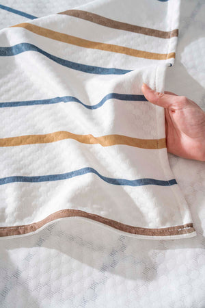 Etnik Saray Çift Kişilik Baskılı Pike 200 x 220 cm