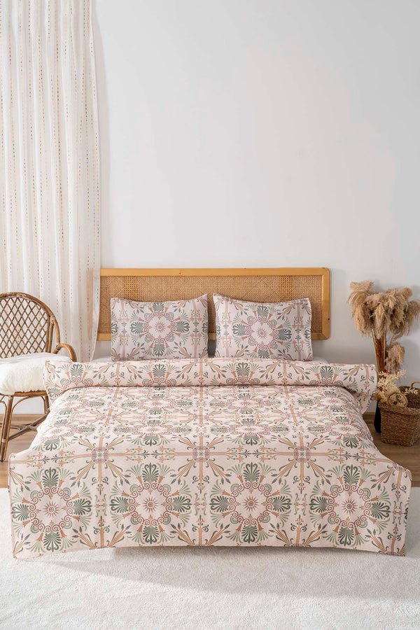 Etnik Saray Outlet Çift Kişilik Baskılı Pike 200 x 220 cm