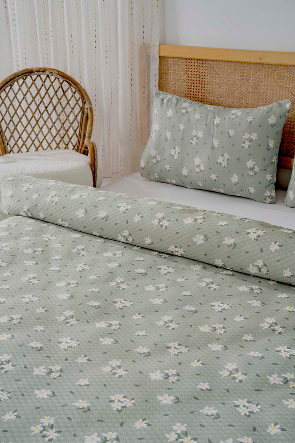 Daisy Dream Outlet Çift Kişilik Baskılı Pike 200 x 220 cm