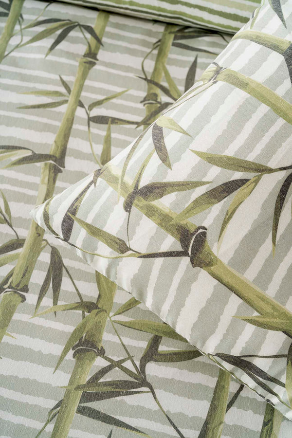 Bambu Çift Kişilik Outlet Nevresim Takımı Pamuklu