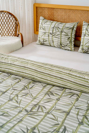 Bambu Çift Kişilik Outlet Nevresim Takımı Pamuklu