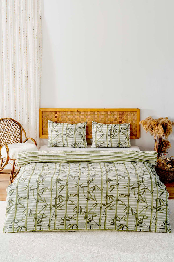 Bambu Tek Kişilik Outlet Nevresim Takımı Pamuklu